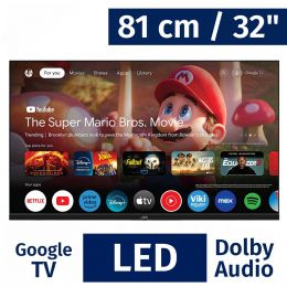 JVC 81.28 cm / 32” Inches Smart Google HD TV LED LT-32KM148