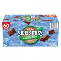 Swiss Miss Cocoa with No Added Sugar 60 Units / 20 g / 0.7 oz