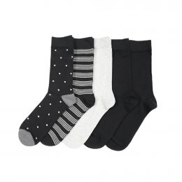 Selection Single Size Men's Socks 5 Pairs