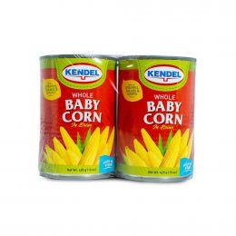 Kendel Whole Baby Corn 4 Units / 425 g / 15 oz
