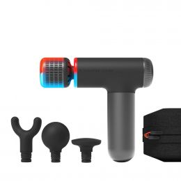 SHARPER IMAGE Compact Hot and Cold Percussion Massager with 6 Speeds