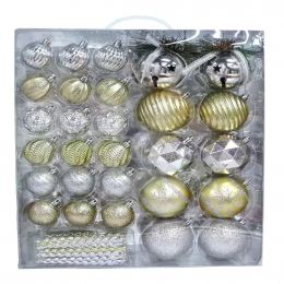 Selection Christmas Decoration Set 80 Pieces