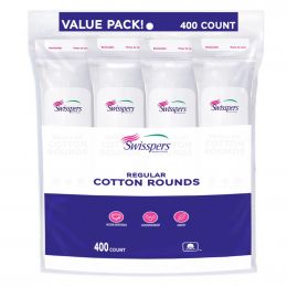 Swisspers Cotton Rounds 4 Pack / 100 Units