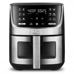 Gourmia Stainless Steel Air Fryer 6.62 L / 7 qt