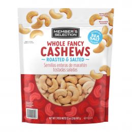 Selection Salted Roasted Cashews 907 g / 32 oz
