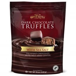 Copper Kettle Dark Chocolate Truffles with Sea Salt 448 g / 16 oz