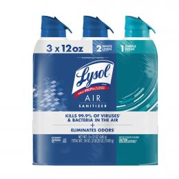 Lysol Air Sanitizer 3 Units / 340 g / 12 oz