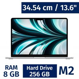 Apple 34.54 cm / 13.6" Inches Laptop M2 Chip 8 Gigabytes / 256 Gigabytes A2681