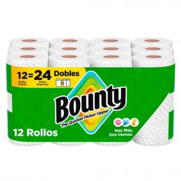 Bounty Kitchen Towels 12 Units / 82 Sheets