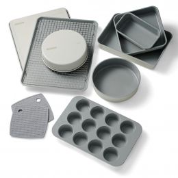 Tramontina Nonstick Ceramic Bakeware Set, Trays and Cooling Rack 9 Pieces