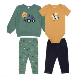 Pekkle Set for Children Cotton 4 Pieces