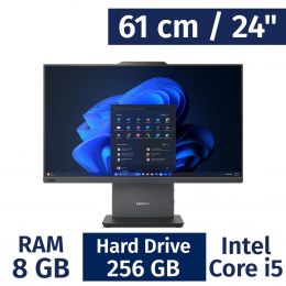 Lenovo 61 cm / 24” Inches Desktop Computer Intel Core i5 8 Gigabytes / 256 Gigabytes 12SC001PUX