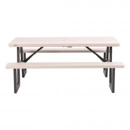 Lifetime Folding Picnic Table 182.88 cm x 76.2 cm x 73.66 cm / 72" x 30" x 29"
