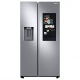 Samsung Side-by-Side Refrigerator with Smart Screen and Front Dispenser 199.73 gal / 26.7 cu.ft RS27T5561SRAA
