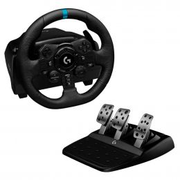Logitech Immersive Racing Wheel Simulator for Xbox, PlayStation, and PC with Pedals Included