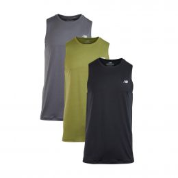 New Balance Sleeveless T-Shirt in Assorted Colors 3 Units