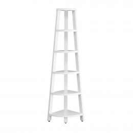5-Tier Multi-Purpose Organizer Shelf 43.10 cm x 43.10 cm x 182.88 cm / 16.97" x 16.97" x 72"