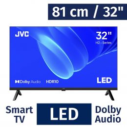 JVC 81 cm / 32" Inches Smart Google HD TV Multi H2 Series LT-32KM158