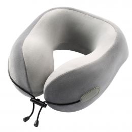 Airia Living Travel Pillow with Memory Foam and Adjustable Closure