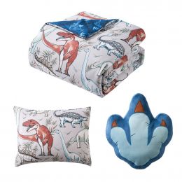 Hudson and Essex Polyester Comforter Set Twin Size 3 Pieces