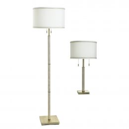 Stylecraft Floor and Table Lamp Set 2 Pieces