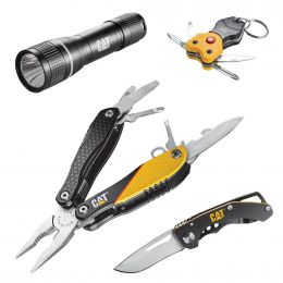 CAT Set of 12-in-1 Multi-Purpose Tools 4 Pieces