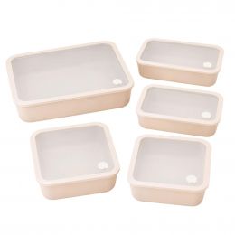 Just Cook Food Storage Container Set with Cover 10 Pieces