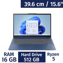 Lenovo 39.62 cm / 15.6" Inches Laptop R5 16 Gigabytes / 512 Gigabytes 82XQ00QXFV