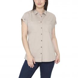 Tahari Women's Short Sleeve Blouse