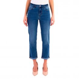 Suko Women’s High-Rise Mom Fit Jeans