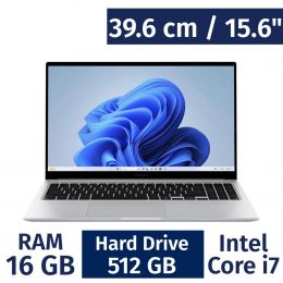 Samsung 39.6 cm / 15.6" Laptop Intel Core i7 16 Gigabytes / 512 Gigabytes NP750XGK-KS2US