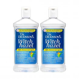TN Dickinson's Natural Skin Toner with Witch Hazel 2 Units / 473 mL / 16 oz