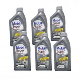 Mobil Super Synthetic Motor Oil 0W-20 6 Units / 946 mL / 31.98 oz
