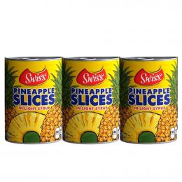 Swiss Pineapple Slices in Light Syrup 3 Units / 567 g