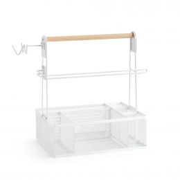 BAUM Serving Caddy with Wooden Handle