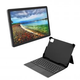 RCA 25.7 cm / 10.1" Tablet Android 14 with Keyboard Case 4 Gigabytes  / 64 Gigabytes RATM31046K-GRY