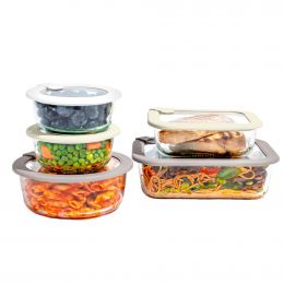 Bentgo Airtight Glass Food Storage Containers 10 Pieces
