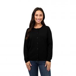 Leo & Nicole Women's Long Sleeve Button Sweater