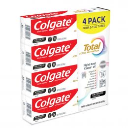 Colgate Total Toothpaste with Fluoride Activated Charcoal 4 Units / 144 g