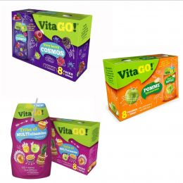VitaGo Assorted Flavor Juices 24 Units / 200 mL / 6.76 oz