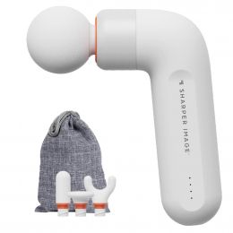 Sharper Image EDGE+ Wireless Percussion Massager Rechargeable USB-C with 4 Speeds
