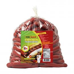 Reggae Jammin Chicken Frankfurters 4 kg / 8.8 lb