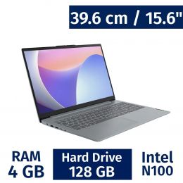 Lenovo 39.62 cm / 15.6" Inches Laptop iN100 4 Gigabytes / 128 Gigabytes 82XB00HVUS