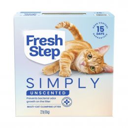 Fresh Step Unscented Clumping Cat Litter 10 kg / 22 lb