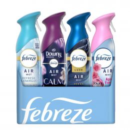Febreze Air Mist Air Freshener Assorted Fragrances 4 Units / 230 g / 8.1 oz