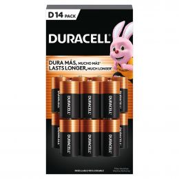 Duracell D Alkaline Batteries 14 Units