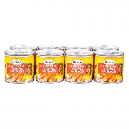 Grace Hot and Spicy Vienna Sausages in Can 8 Units / 114 g