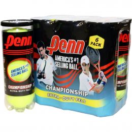 Penn Tennis Balls 6 Pack / 18 Units