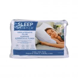 Sleep Balance King Pillow 2 Units / 51 x 91 cm / 20 in x 36 in