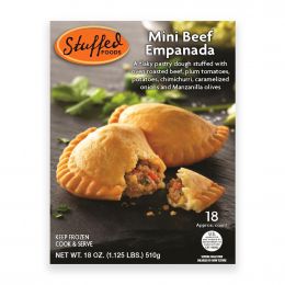 Stuffed Foods Frozen Mini Beef Patty 18 Units / 28.3 g / 1 oz